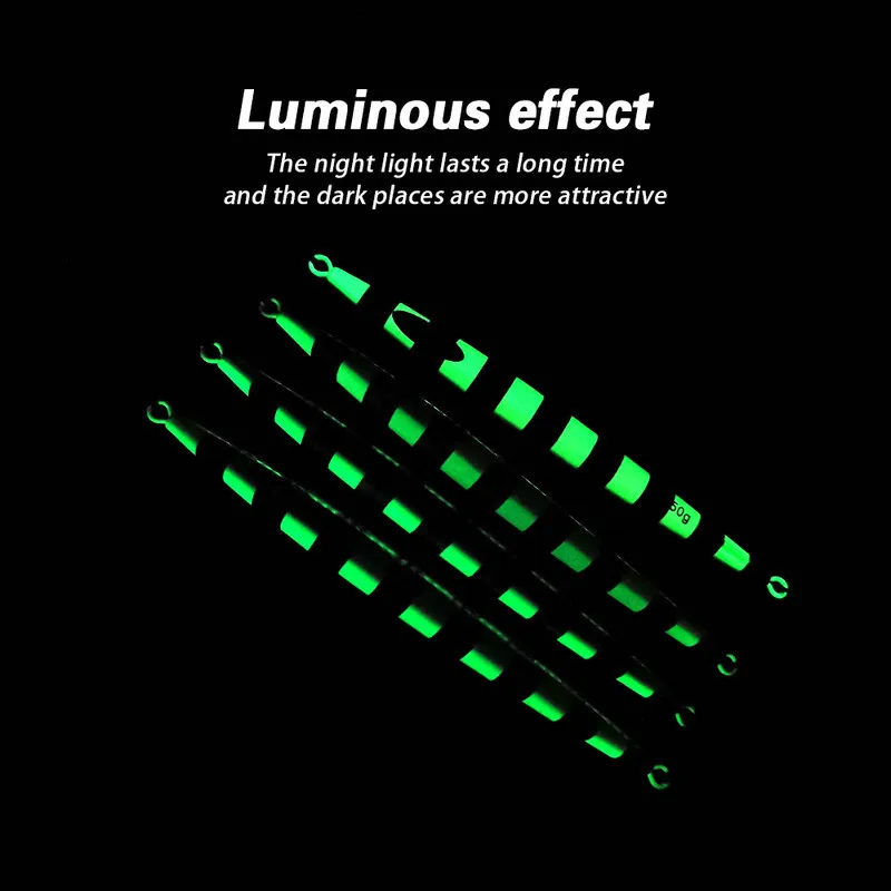 Cross-Border Hot-Selling 3D Printed Luminous Iron Plate Metal Jig ABS Pencil Lure - view 13