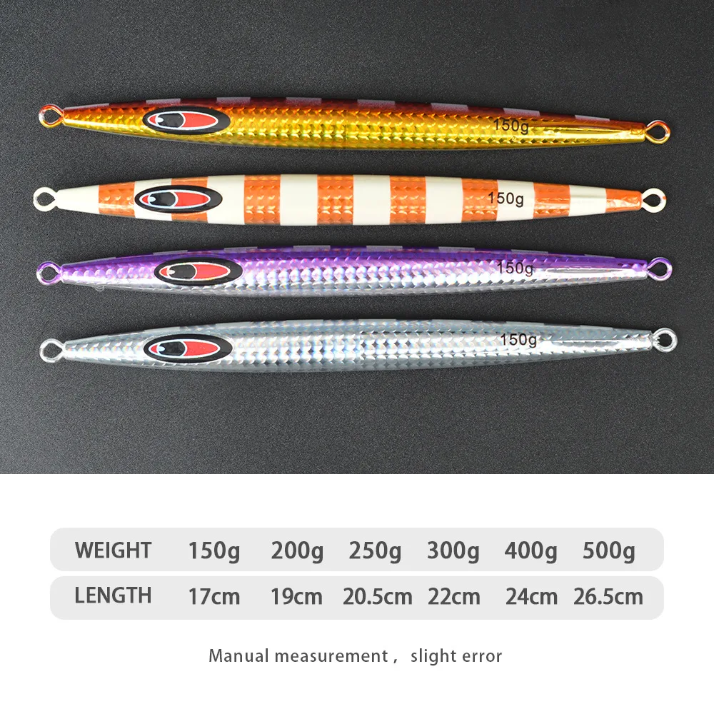Cross-Border Hot-Selling 3D Printed Luminous Iron Plate Metal Jig ABS Pencil Lure - view 5