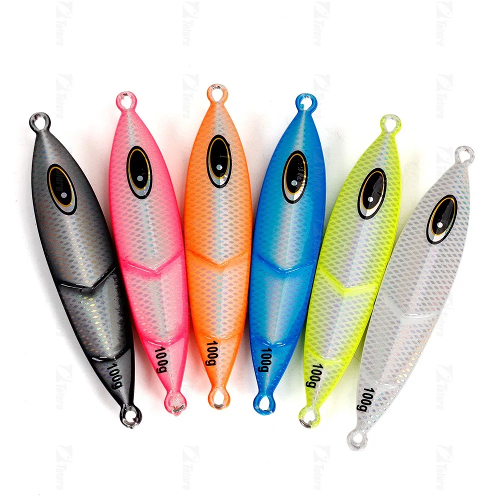 Night-Glow Speed-Sinking Metal Jig Artificial Hard Bait 80g-250g ABS Pencil Lure - view 11