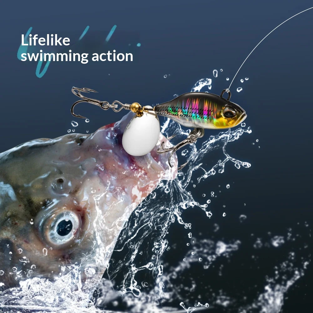 Lure Bait Spinning Sequin VIB Jig Lead Artificial Hard 12g-23g ABS Pencil Lure - view 7