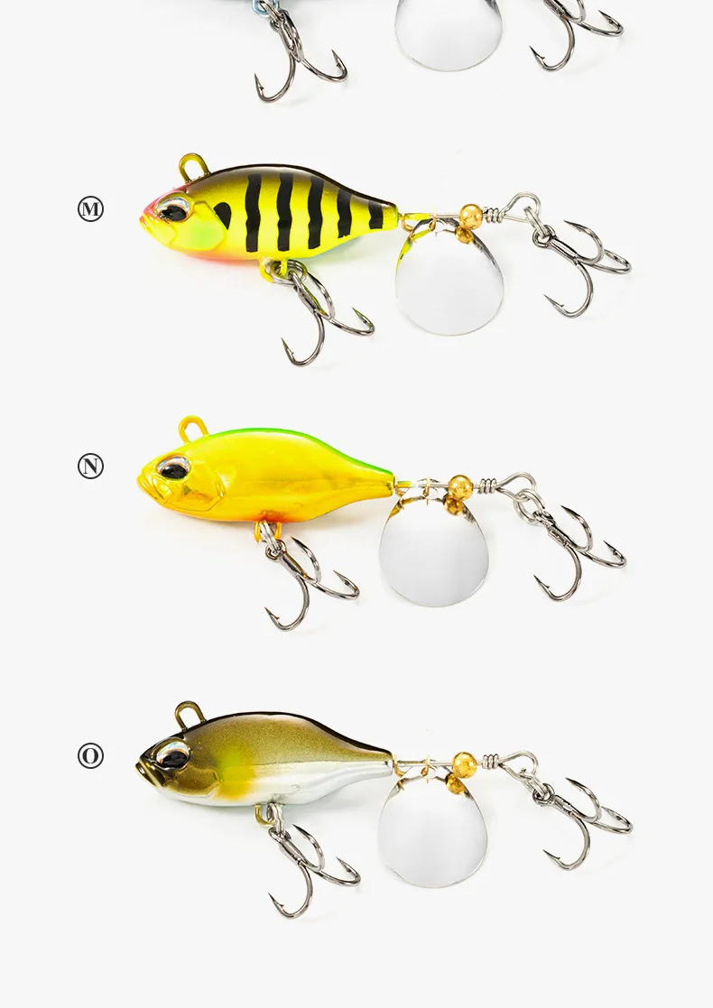 Lure Bait Spinning Sequin VIB Jig Lead Artificial Hard 12g-23g ABS Pencil Lure - view 15