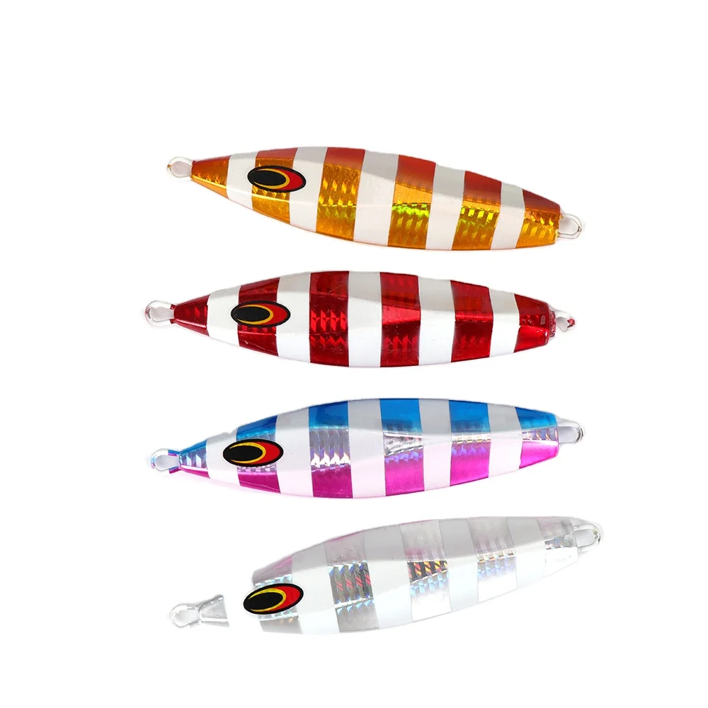 Slow-Rolling Iron Plate Artificial Hard Bait for Saltwater Fish
