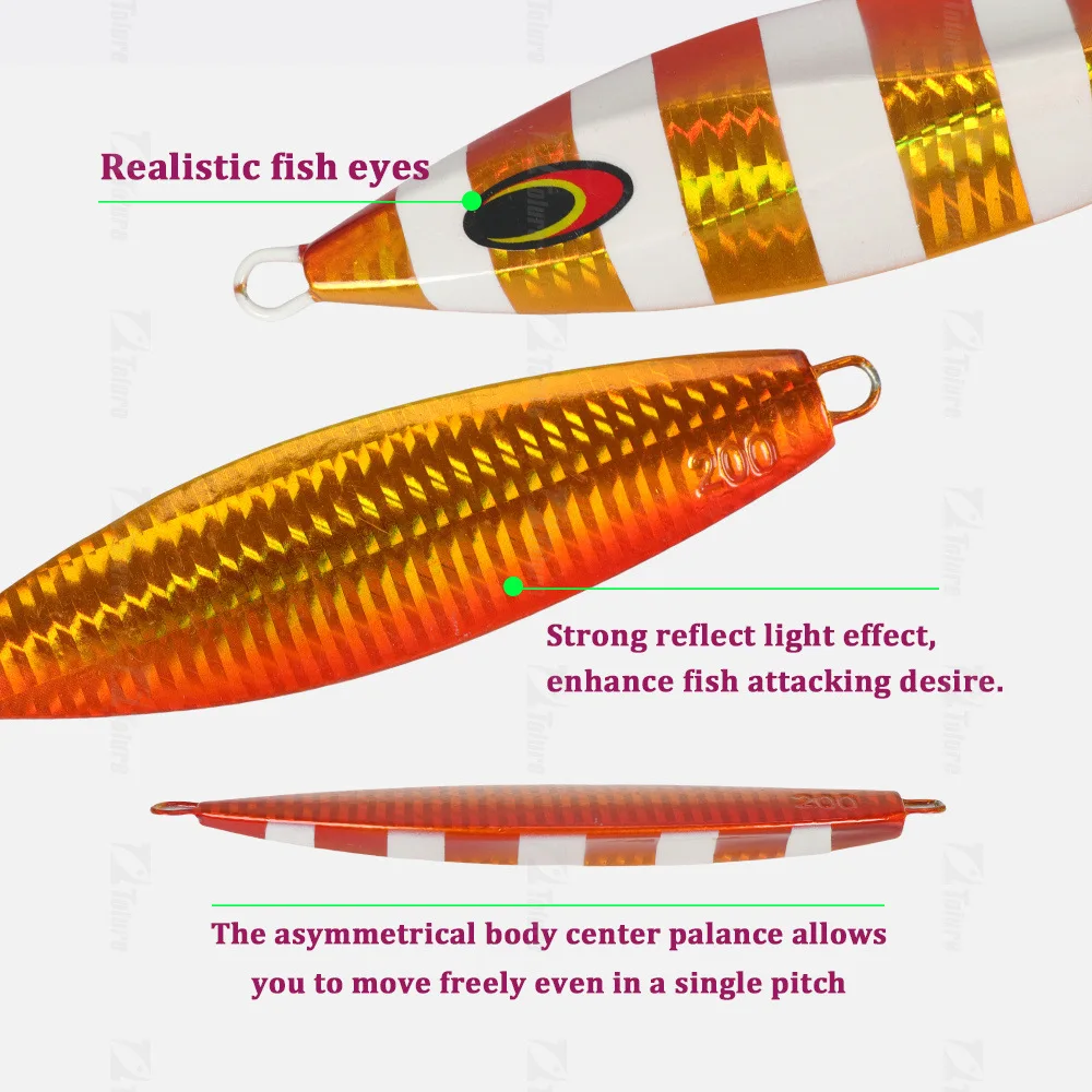 Slow-Rolling Iron Plate Artificial Hard Bait for Saltwater Fish ABS Pencil Lure - view 14