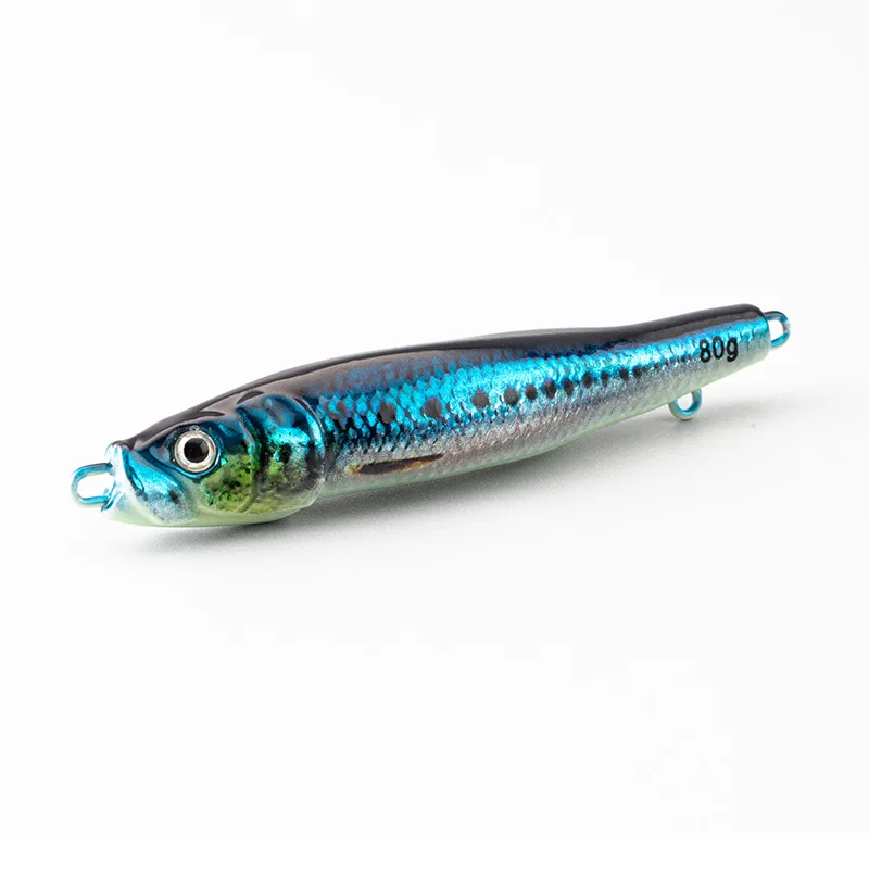 Cross-Border Hot-Selling Artificial Hard Bait Shore Cast Small ABS Pencil Lure - view 11