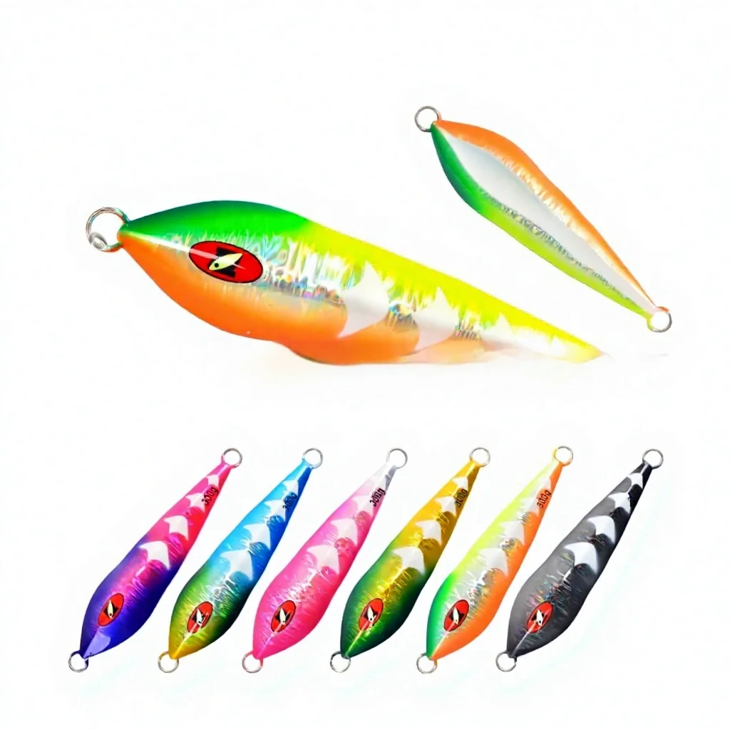Road-Opening Style Sea Fishing Boat Lure Night-Glow Metal Jig