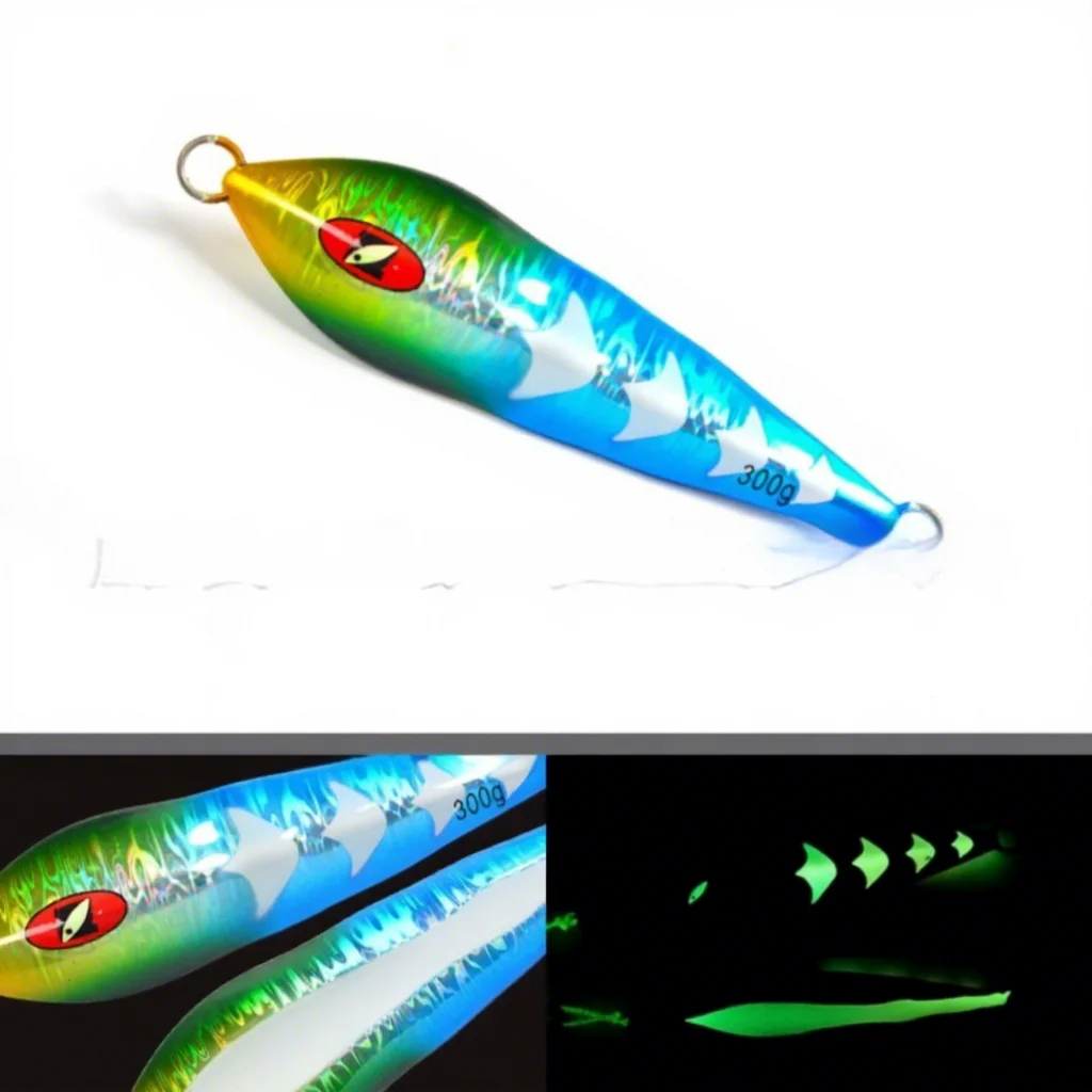 Road-Opening Style Sea Fishing Boat Lure Night-Glow Metal Jig ABS Pencil Lure - view 13