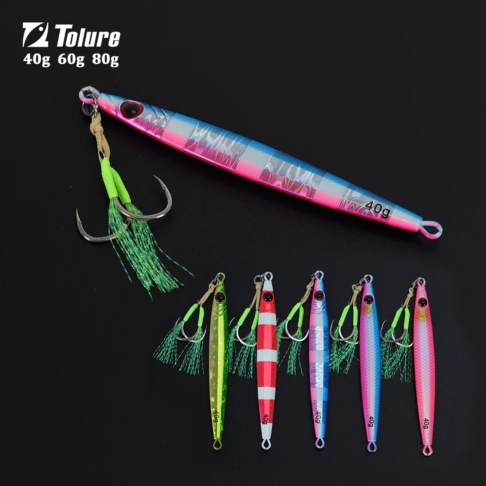 Trail-Blazing Little Skinny Quick-Sinking Fast-Pulling Iron Plate Metal Jig ABS Pencil Lure - view 3