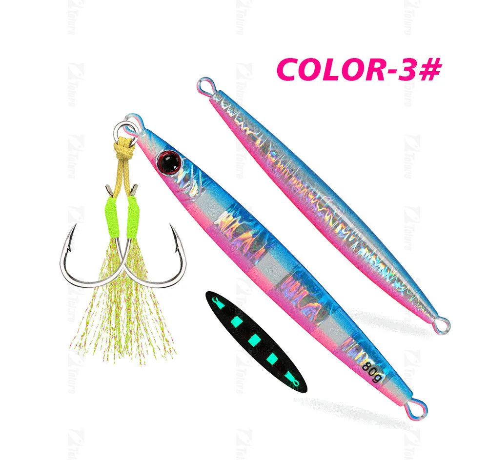 Trail-Blazing Little Skinny Quick-Sinking Fast-Pulling Iron Plate Metal Jig ABS Pencil Lure - view 9