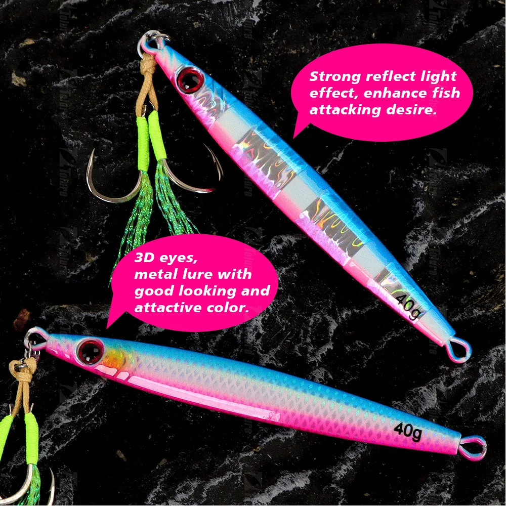 Trail-Blazing Little Skinny Quick-Sinking Fast-Pulling Iron Plate Metal Jig ABS Pencil Lure - view 16