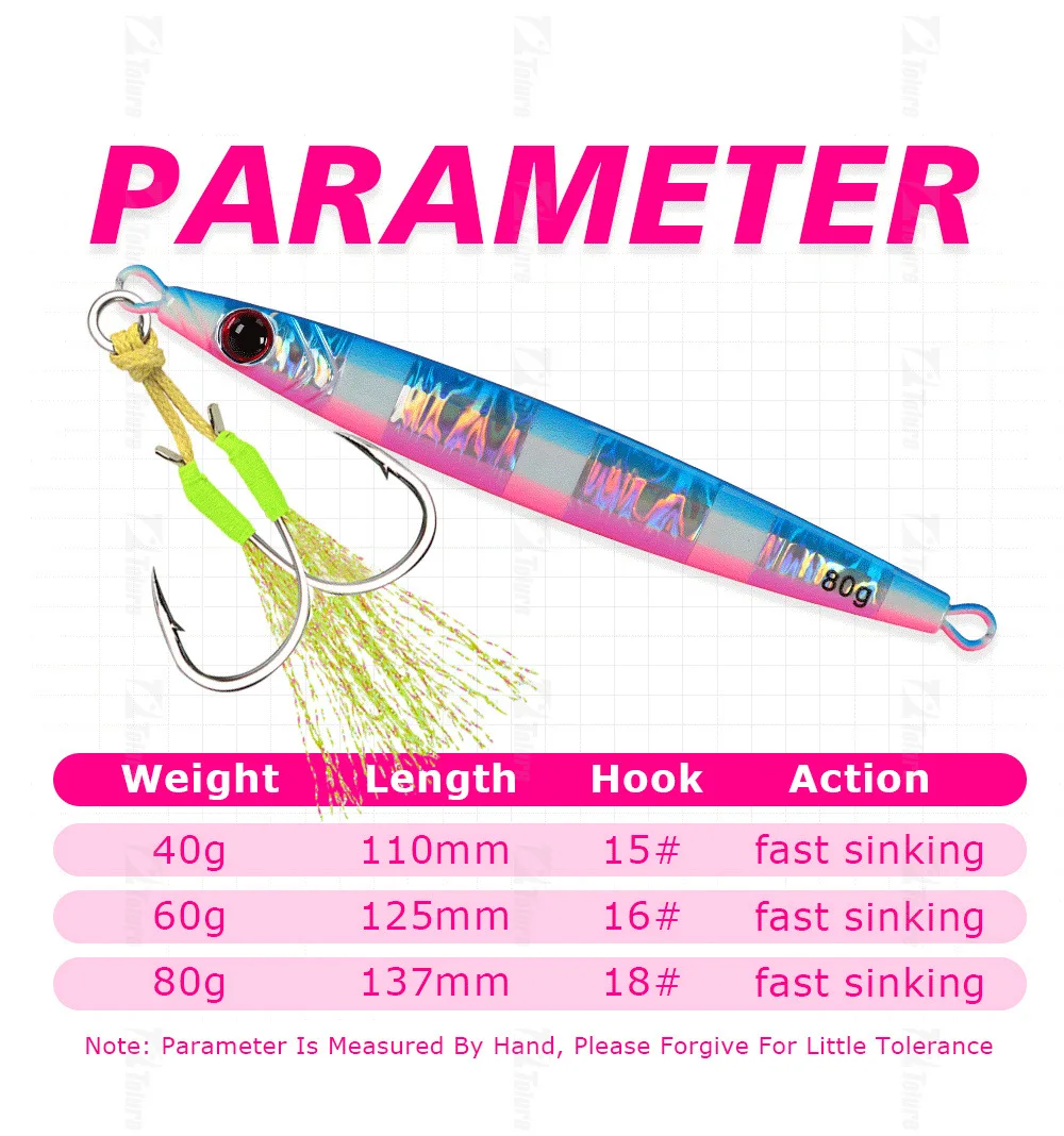 Trail-Blazing Little Skinny Quick-Sinking Fast-Pulling Iron Plate Metal Jig ABS Pencil Lure - view 17