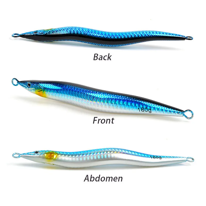 Boat Fishing Night-Luminous Quick-Pull Sinking Metal Jig 130g ABS Pencil Lure - view 1