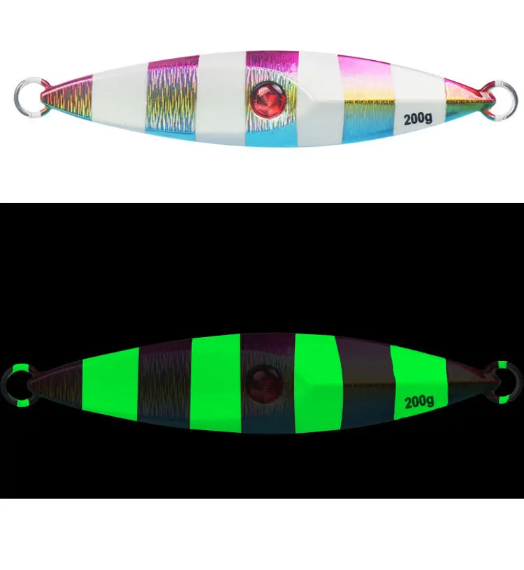 Grouper Sea Fishing 200/250g Lead Metal Jig Slow-Jigging Bait ABS Pencil Lure - view 5