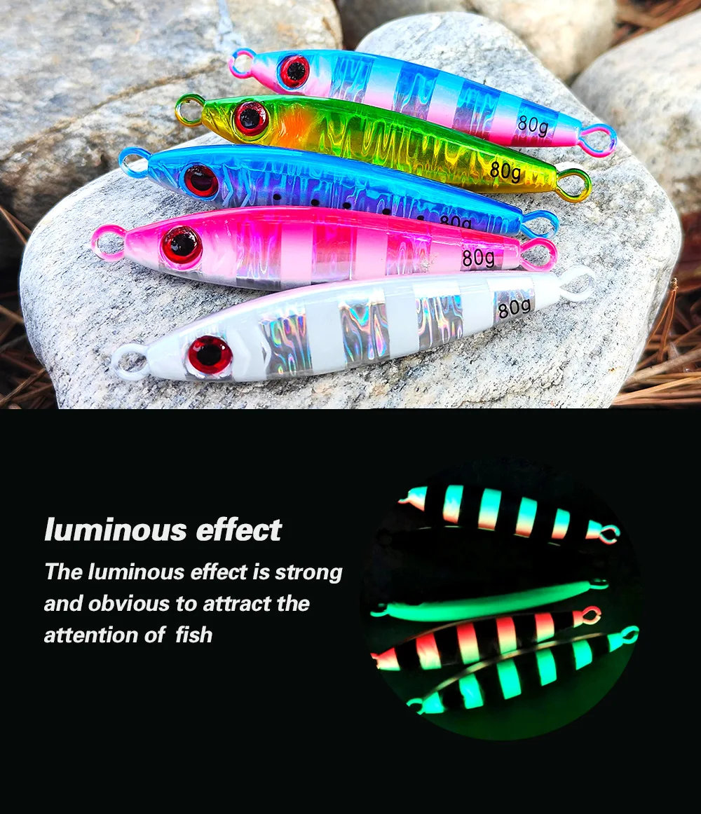 Cross-Border Xiao Pang New Color Lead Bait Long-Distance Casting ABS Pencil Lure - view 2