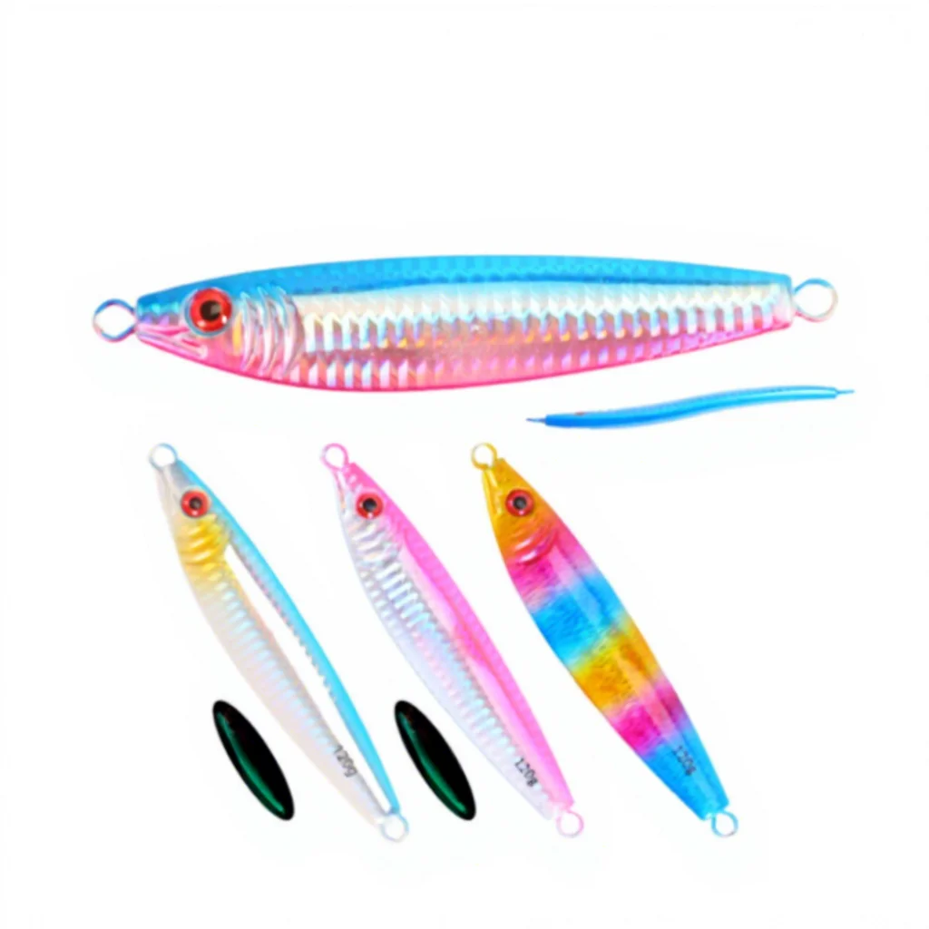 Iron-Plate Lure Snake-Shaped Model S 4 Colors Slow-Rolling ABS Pencil Lure - view 11