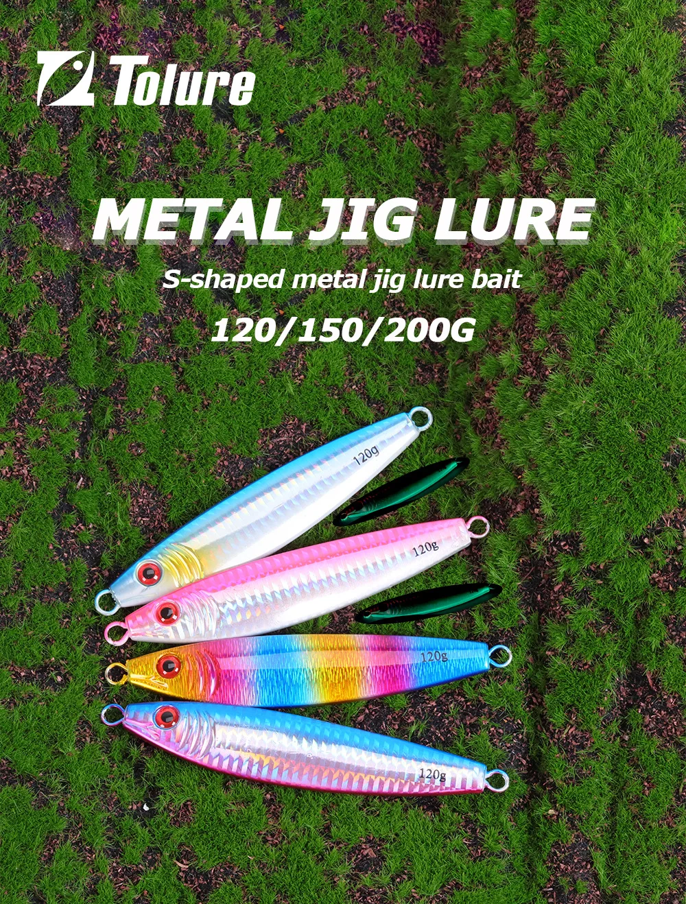 Iron-Plate Lure Snake-Shaped Model S 4 Colors Slow-Rolling ABS Pencil Lure - view 3