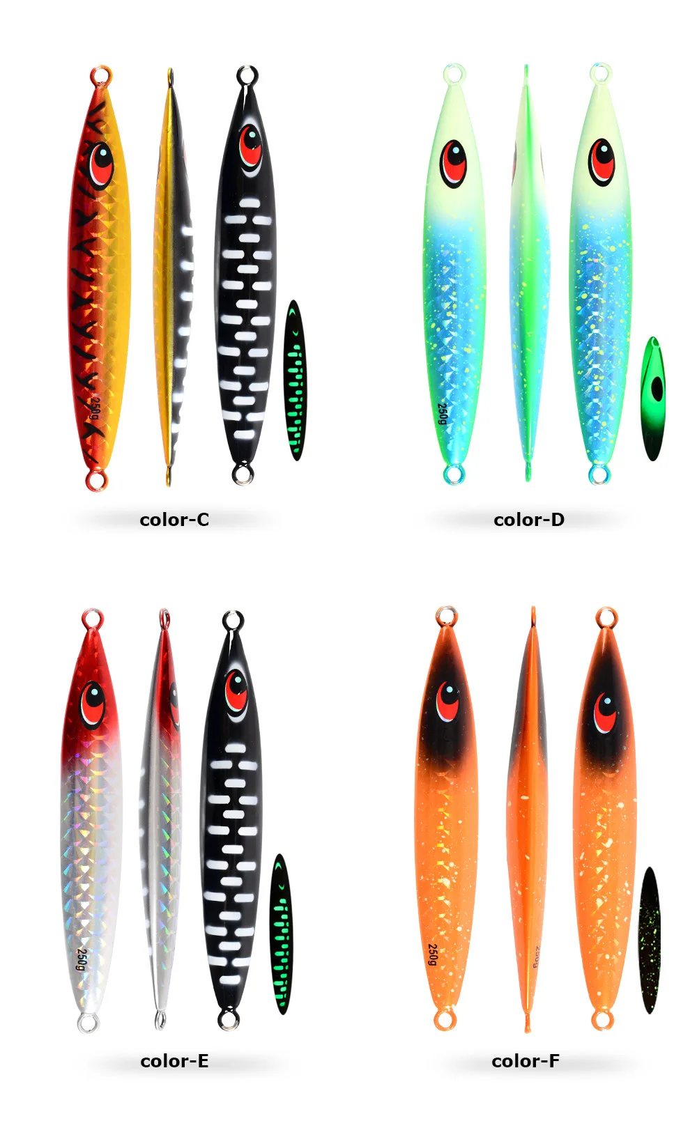 Sea Fishing Artificial Hard Bait Luminous Slow-Rolling ABS Pencil Lure - view 10