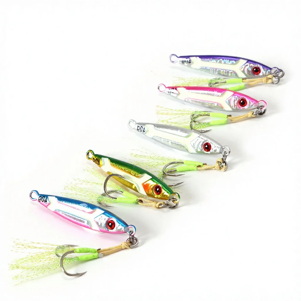 Tuolu Cross-Border Xiaopang Metal Jig Lure Long-Cast Slow-Rolling