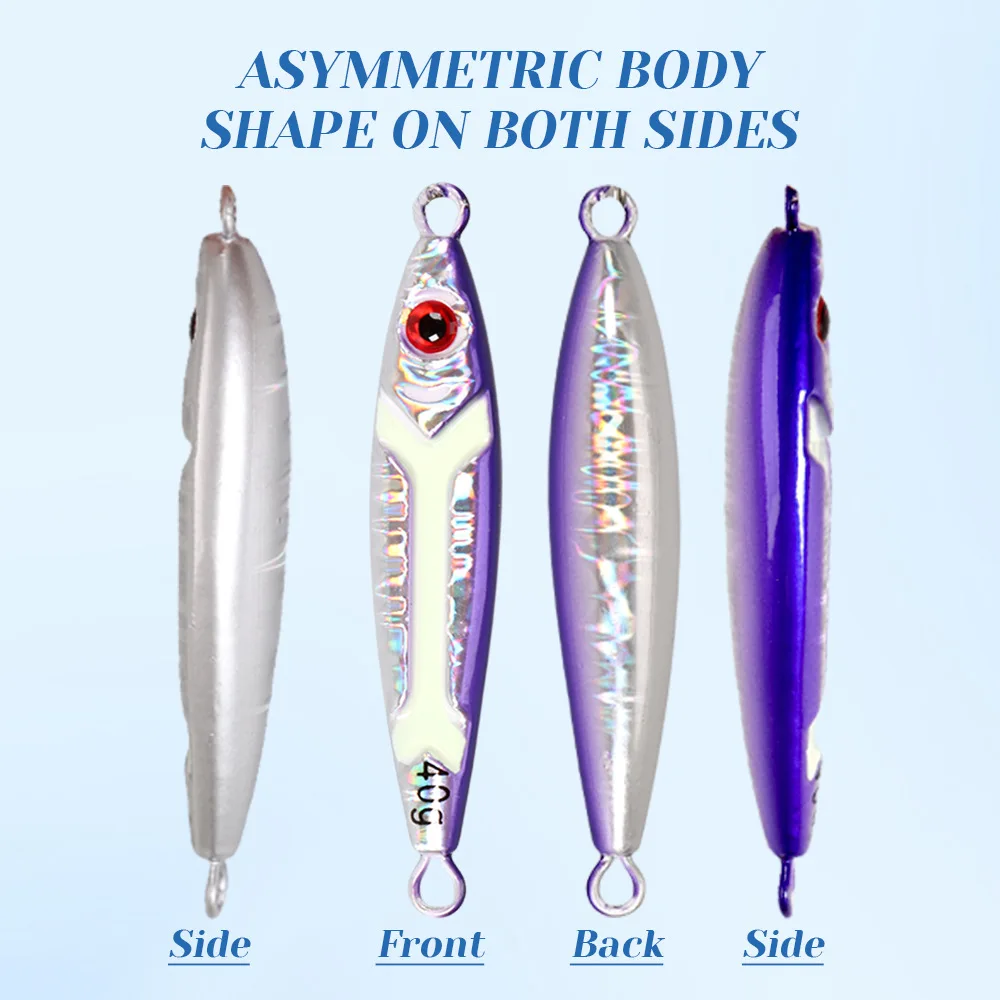 Tuolu Cross-Border Xiaopang Metal Jig Lure Long-Cast Slow-Rolling ABS Pencil Lure - view 2