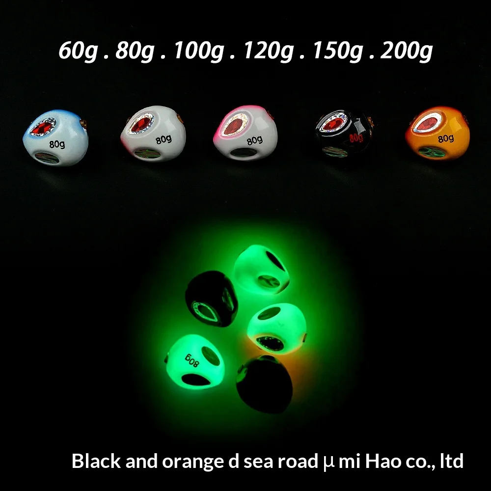 Alien Yan Yue 60-200g Luminous Lure Jigging Lead Artificial Hard ABS Pencil Lure - view 8
