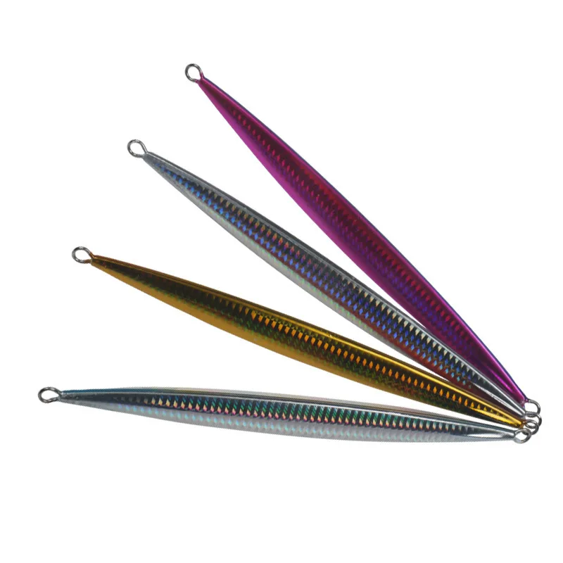 Glow-in-the-Dark Iron Plate Lead Fish Jig Bait for Deep-Sea Boat ABS Pencil Lure - view 4