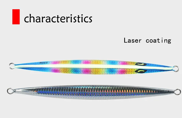 Glow-in-the-Dark Iron Plate Lead Fish Jig Bait for Deep-Sea Boat ABS Pencil Lure - view 10