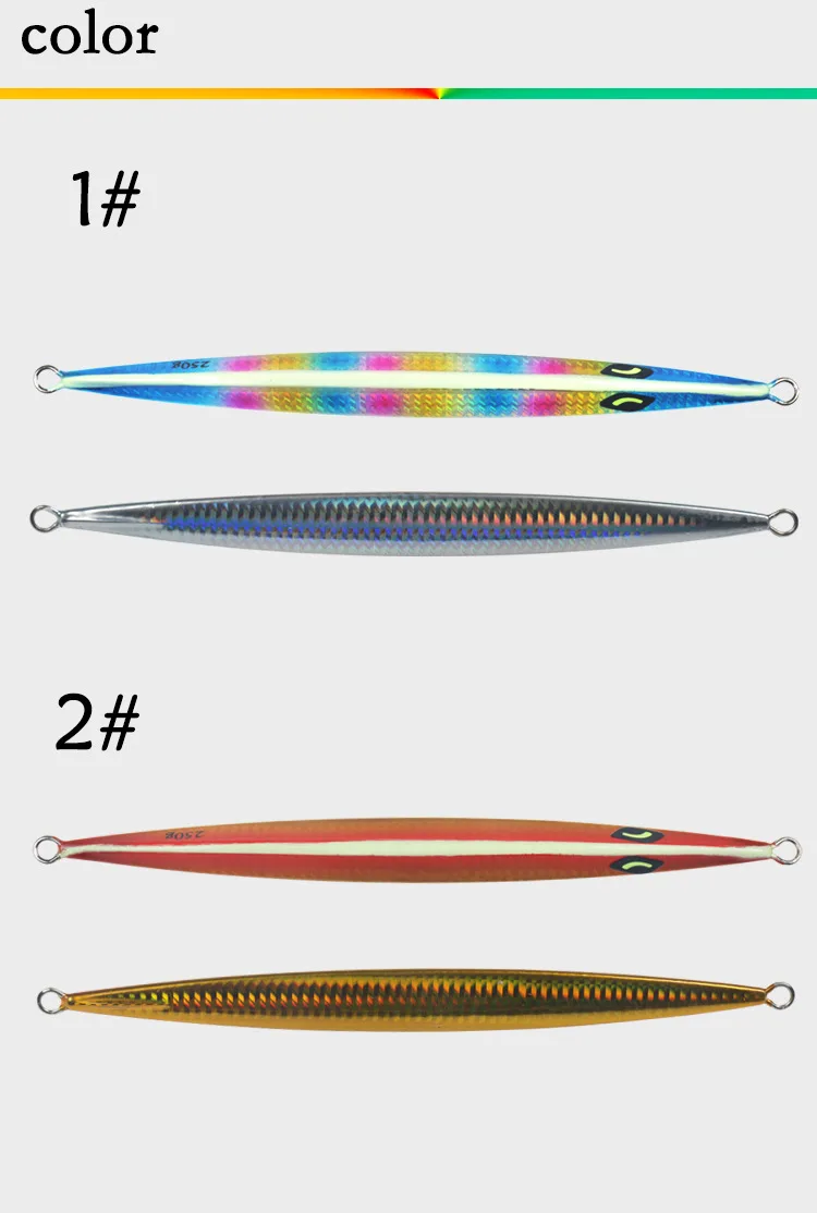 Glow-in-the-Dark Iron Plate Lead Fish Jig Bait for Deep-Sea Boat ABS Pencil Lure - view 12