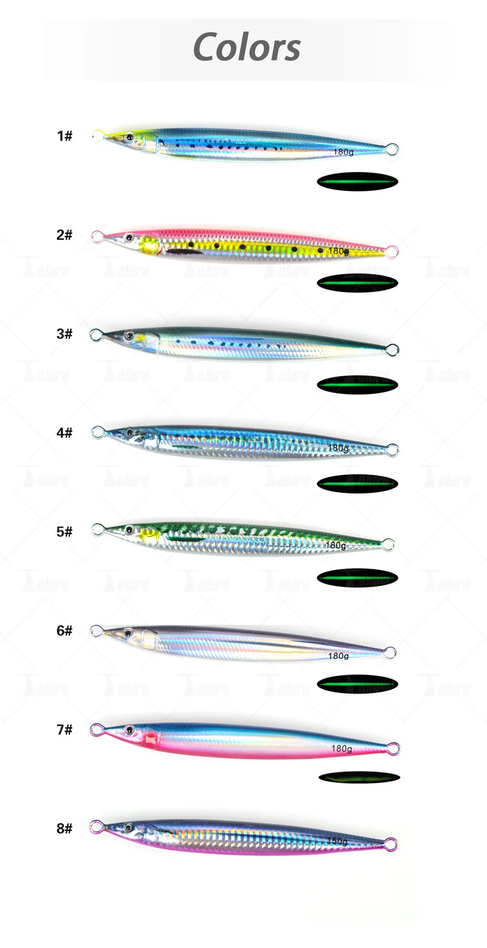 Toplure Little Jack Bionic Lure Artificial Hard Bait Shore ABS Pencil Lure - view 14