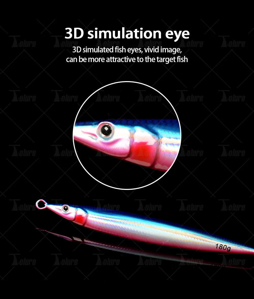Toplure Little Jack Bionic Lure Artificial Hard Bait Shore ABS Pencil Lure - view 3