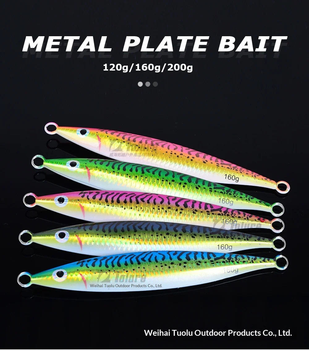 Glow-in-the-Dark 3D-Printed UV Artificial Hard Bait 120g-200g ABS Pencil Lure - view 18