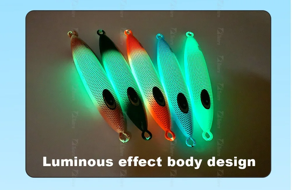 Road-Opening Big Heavy-Pound Fat-Type Night-Glow Jig 200g-600g ABS Pencil Lure - view 5