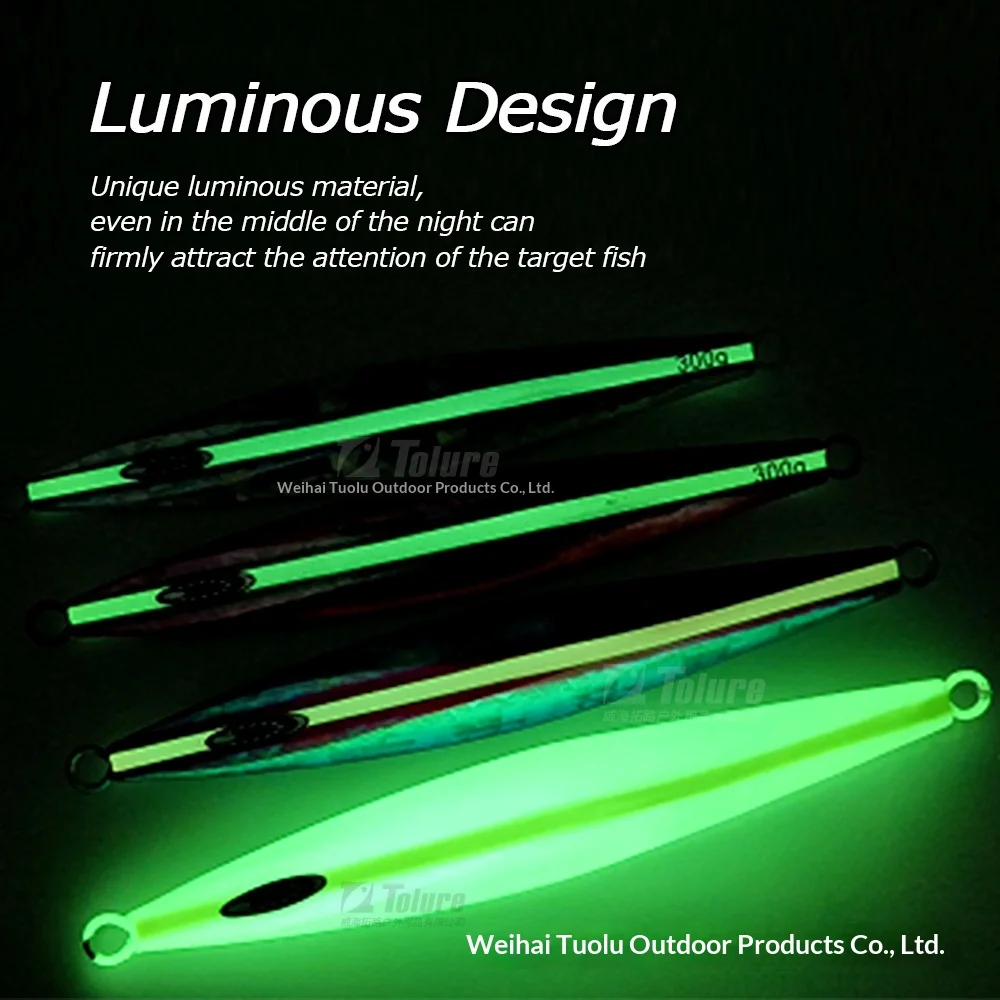Sea Fishing Luminous Laser Imitation Bionic Metal Jig Lead Fish ABS Pencil Lure - view 6