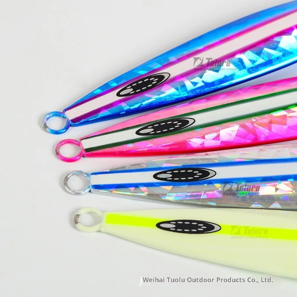 Sea Fishing Luminous Laser Imitation Bionic Metal Jig Lead Fish ABS Pencil Lure - view 8