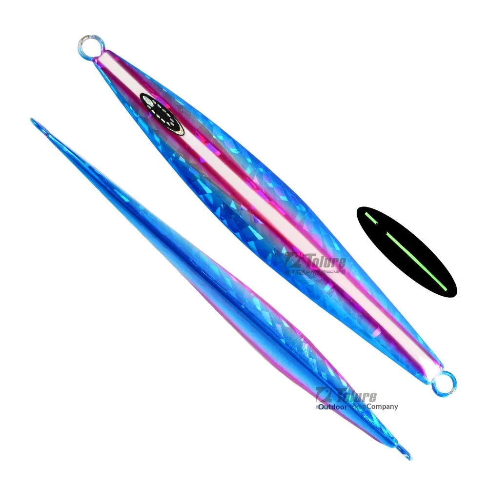 Sea Fishing Luminous Laser Imitation Bionic Metal Jig Lead Fish ABS Pencil Lure - view 13