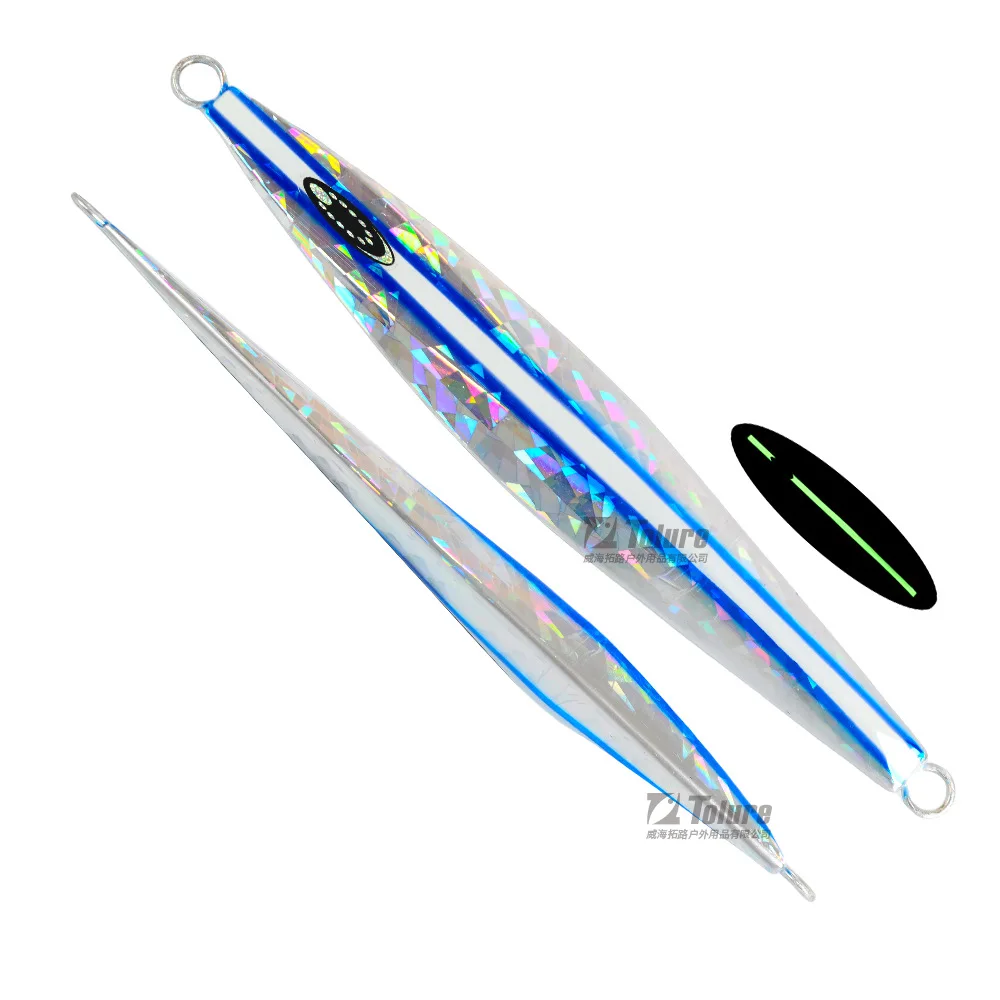Sea Fishing Luminous Laser Imitation Bionic Metal Jig Lead Fish ABS Pencil Lure - view 17