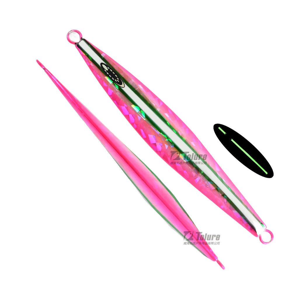 Sea Fishing Luminous Laser Imitation Bionic Metal Jig Lead Fish ABS Pencil Lure - view 18