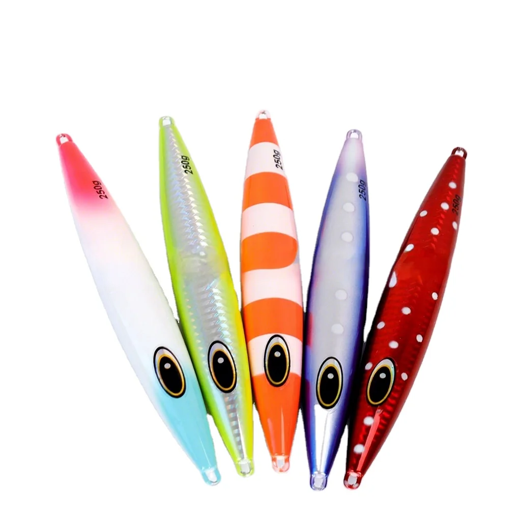 Sea Fishing Lure Metal Jig Night-Luminous Slow-Rolling 150g-600g