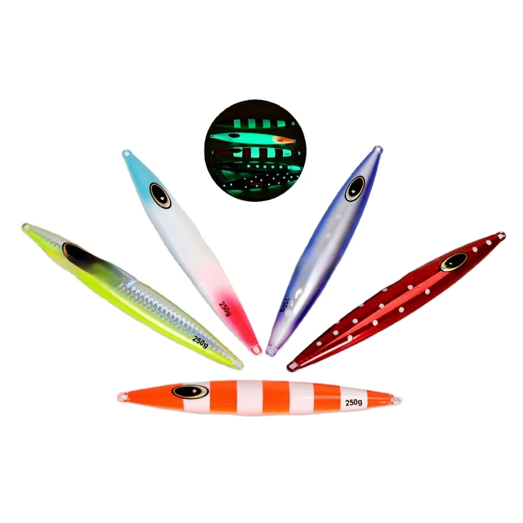 Sea Fishing Lure Metal Jig Night-Luminous Slow-Rolling 150g-600g ABS Pencil Lure - view 11