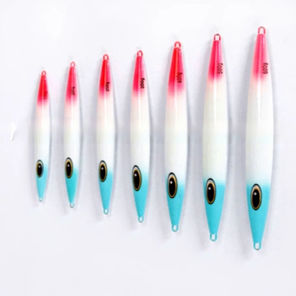 Sea Fishing Lure Metal Jig Night-Luminous Slow-Rolling 150g-600g ABS Pencil Lure - view 12