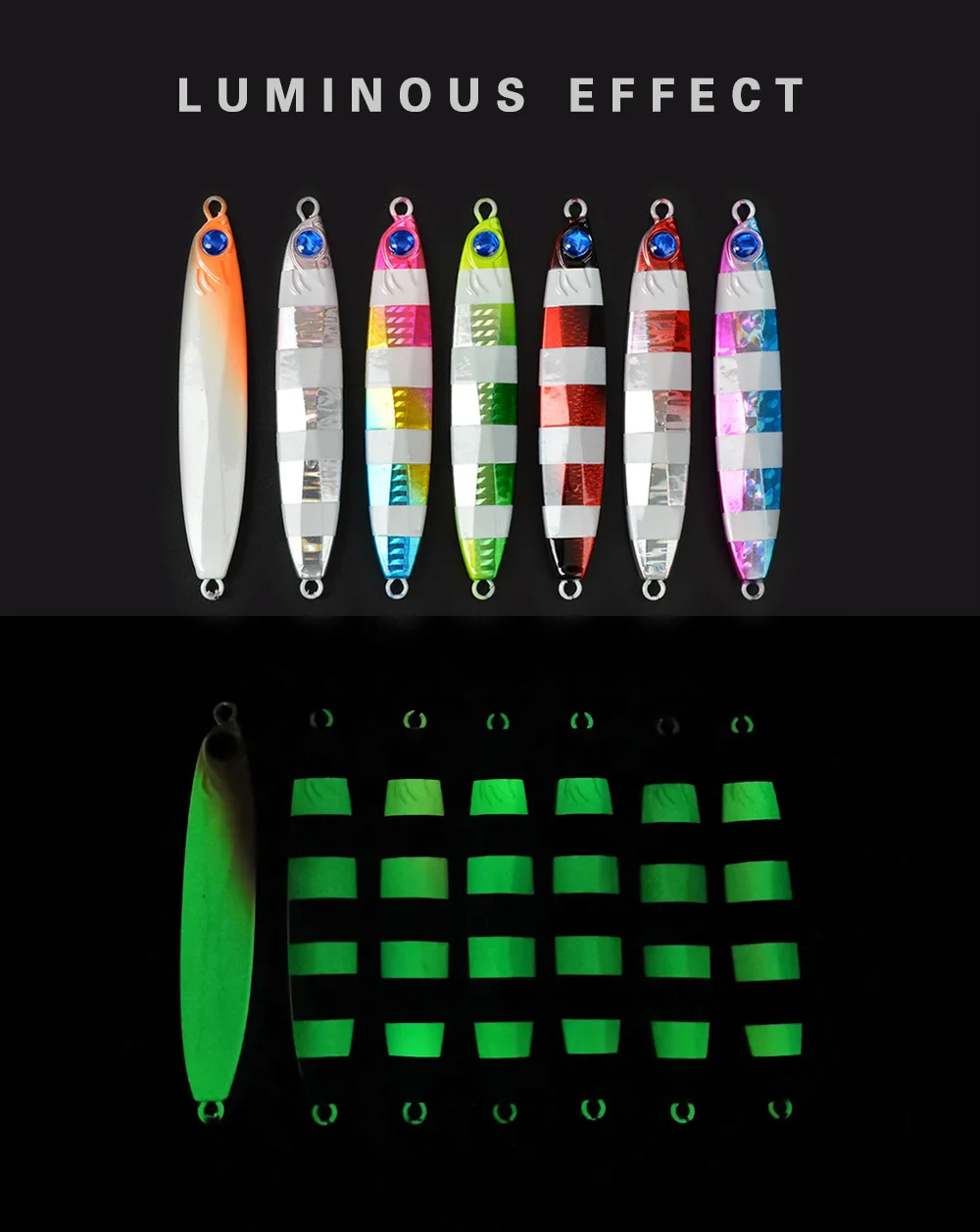 Sea Fishing Boat Casting Metal Jig Lure 80g 100g Fast Retrieve ABS Pencil Lure - view 5