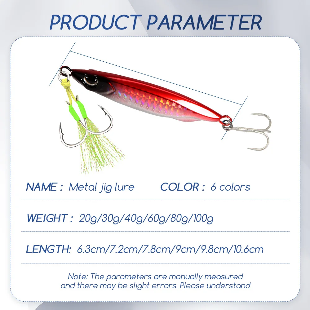 Metal Jig Lure for Shore & Long-Distance Casting Artificial ABS Pencil Lure - view 15