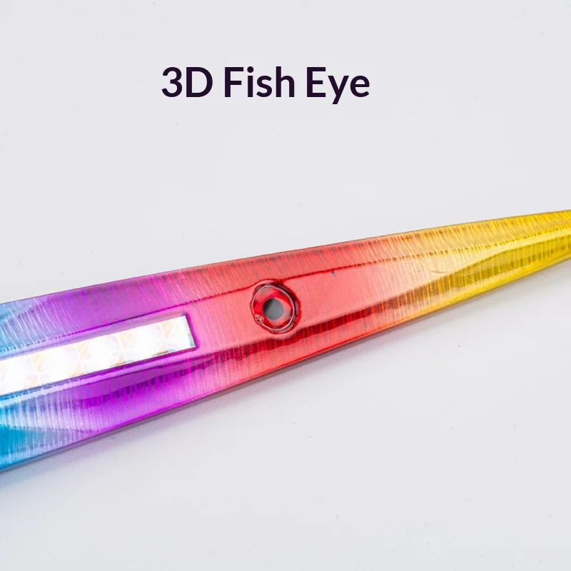 Jig Slow-Shaking Sea Fishing Boat Iron Plate Lead Fish ABS Pencil Lure - view 1