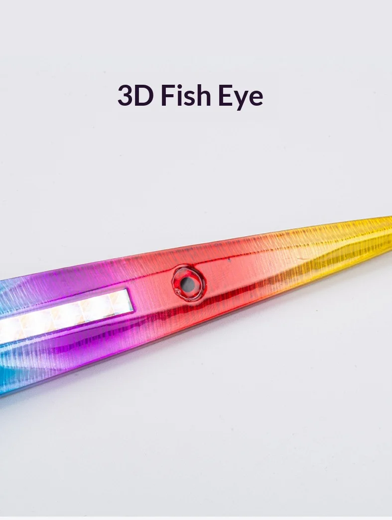 Jig Slow-Shaking Sea Fishing Boat Iron Plate Lead Fish ABS Pencil Lure - view 4