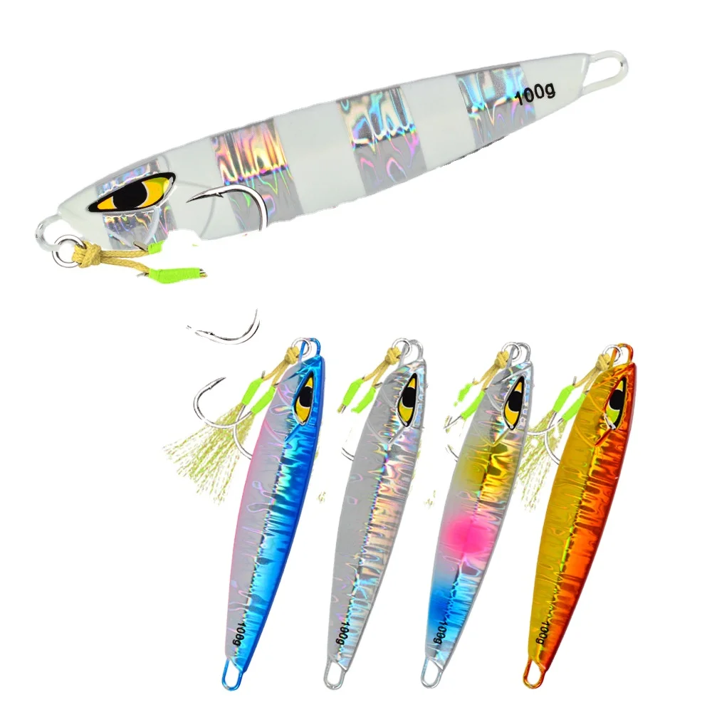 Hot-Selling New Arrival Laser 30g-100g Sea Fishing Mackerel Metal Jig