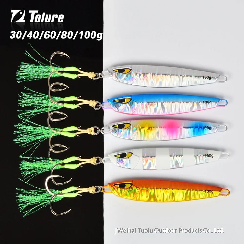 Hot-Selling New Arrival Laser 30g-100g Sea Fishing Mackerel Metal Jig ABS Pencil Lure - view 15