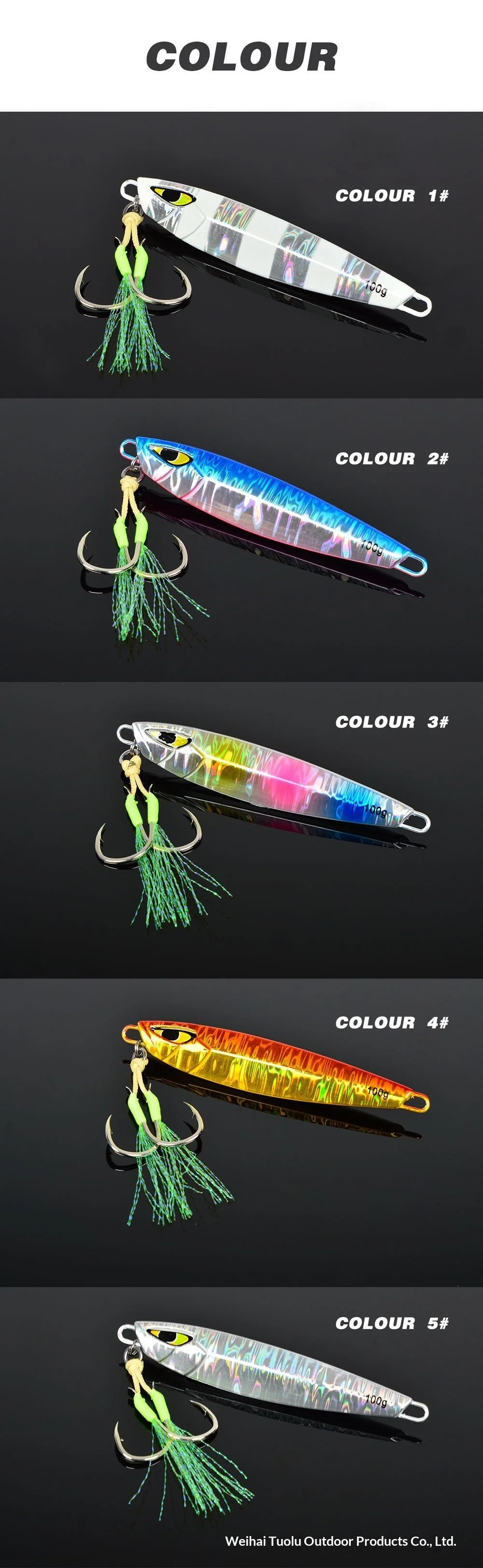 Hot-Selling New Arrival Laser 30g-100g Sea Fishing Mackerel Metal Jig ABS Pencil Lure - view 2