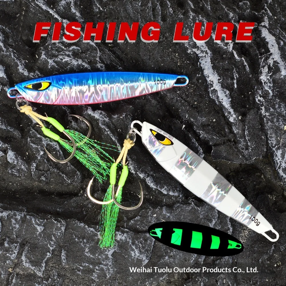 Hot-Selling New Arrival Laser 30g-100g Sea Fishing Mackerel Metal Jig ABS Pencil Lure - view 4