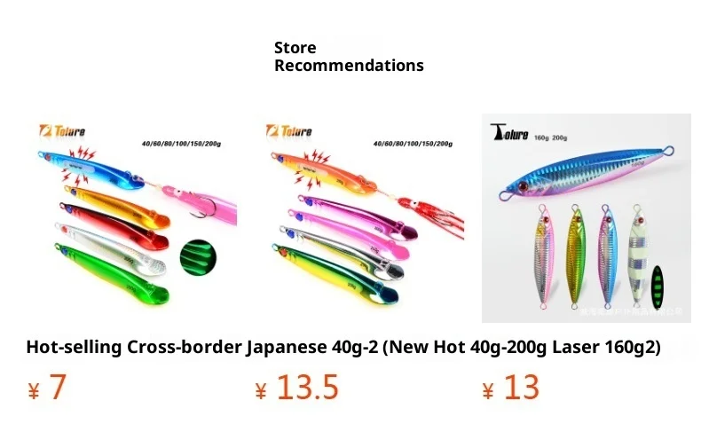 Hot-Selling New Arrival Laser 30g-100g Sea Fishing Mackerel Metal Jig ABS Pencil Lure - view 5