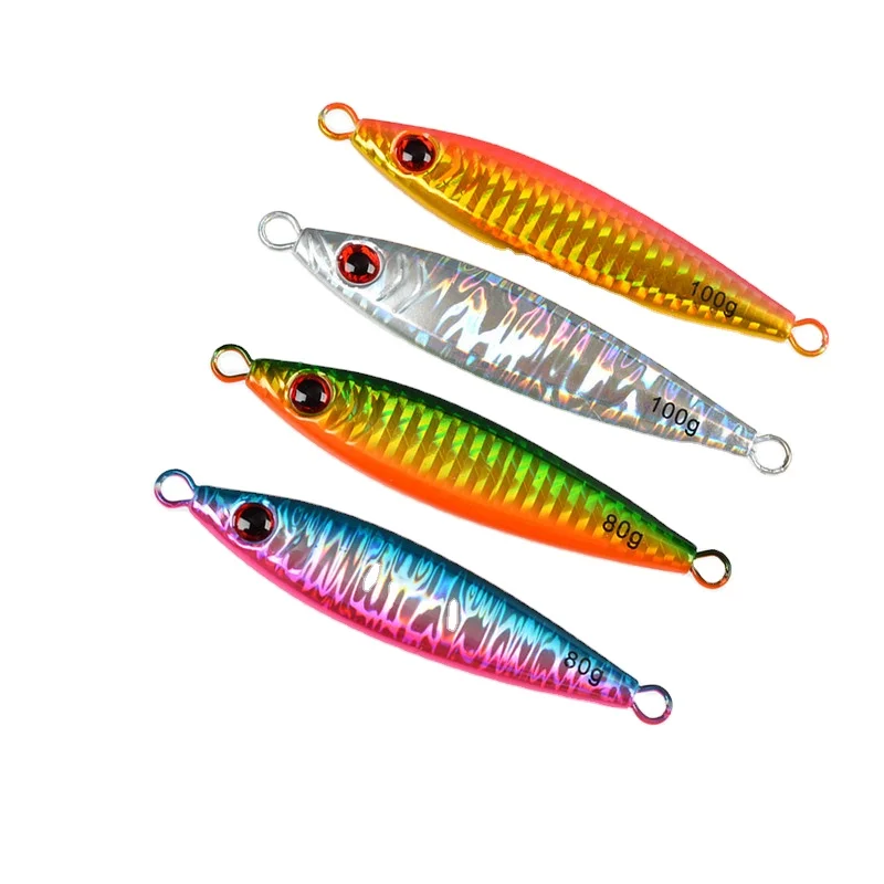60g 80g 100g Artificial Hard Bait Metal Jig Lure Shore Casting ABS Pencil Lure - view 9
