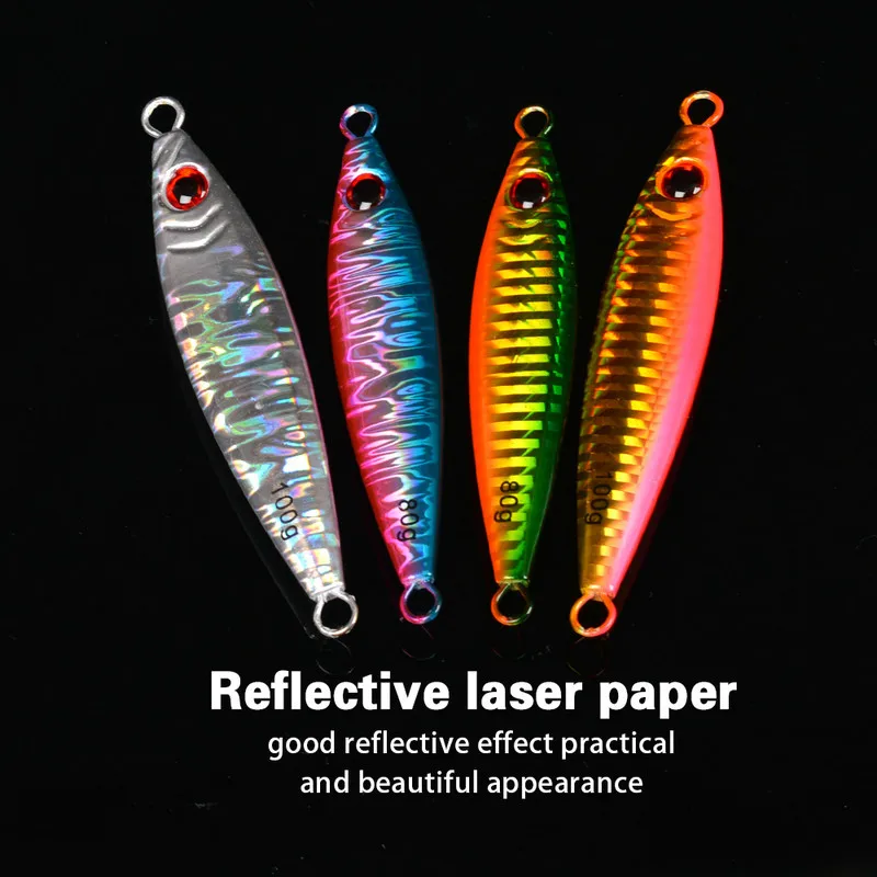 60g 80g 100g Artificial Hard Bait Metal Jig Lure Shore Casting ABS Pencil Lure - view 11
