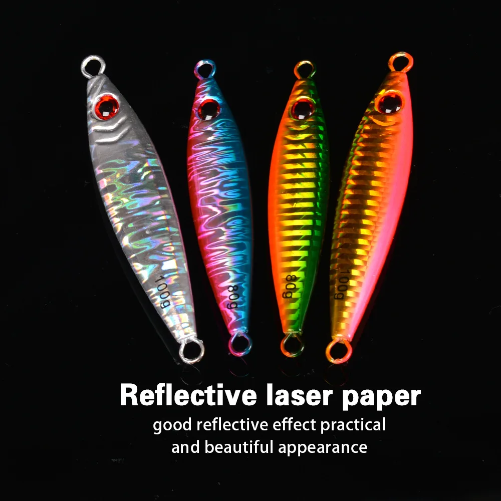 60g 80g 100g Artificial Hard Bait Metal Jig Lure Shore Casting ABS Pencil Lure - view 13